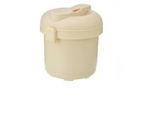 Besttoolifes Olla arrocera y vaporera para microondas con sistema de circulación de vapor, portátil y apta para lavavajillas, para verduras, pasta y sopa, hecha de material de polipropileno