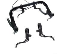 Besttoolifes Palancas de freno auxiliares para bicicletas de montaña Plus, aleación de aluminio, diseño ergonómico de montaje superior, se adapta a manillares de 222 mm más 318 mm, funciona con