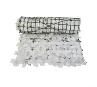 Besttoolifes Pantalla de valla de privacidad de flores artificiales, paneles de polietileno densos para una cobertura del 99%, decoración de pared de jardín impermeable para espacios al aire libre