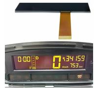 Besttoolifes - Pantalla LCD para velocímetro de coche Microcar MC1/MC2/M Go Ligier X Too y JS28 2004-2011 Instrument Cluster, 200402107007, 200908412, P50V4, JS28V1
