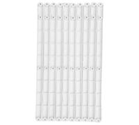 Besttoolifes Paquete de 10 guías de plástico para cajones de 180 mm, 235 mm, 298 mm, piezas de repuesto para gabinetes de cocina (blanco-298 mm)