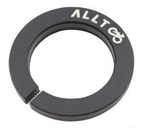 Besttoolifes Par de cubiertas de par de bujes de eje pasante, adaptador de aleación de aluminio compatible con ciclismo para rueda de 15 mm