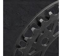 Besttoolifes para Plato MTB 34T Protección Pantalón Incluida para Plato | CNC tecnología, para resistencia, sin deformación, ideal trekking, 36T negro mate