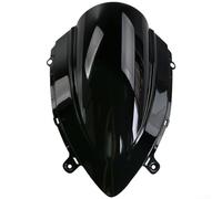 Besttoolifes Parabrisas elevado para QJMOTOR 600, material de policarbonato a prueba de explosiones, durabilidad duradera, apto para Sai 600 2022-2023 (negro)