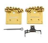 Besttoolifes Pastillas de freno de disco de bicicleta de metal radiante para BR-R9170/R8070/R7070/RS505 SLX/XT M985/M820/M640 compatibles con Shimano 9170 8070 7070 M820 M640(L02A)