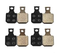 Besttoolifes Pastillas de freno de disco de resina para bicicleta compatibles con Magura MT5 MT7, juego de repuesto de ciclismo ligero, silencioso y duradero, 4 pares para bicicletas de montaña y