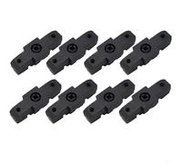 Besttoolifes Pastillas de freno para HS11 HS22 HS33, zapatas de freno de borde negro de 50 mm, compatibles con sistemas hidráulicos Magura, par ligero de 28 g, construcción de goma duradera para (8