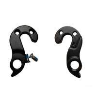 Besttoolifes Percha de cambio trasera de aleación de aluminio, para gigante TCX Advanced Escape OCR Soporte de marco de bicicleta Gancho trasero con tornillos negro