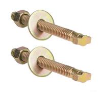Besttoolifes Perno de jaula de freno para resorte neumático, compatible con Bendix 800921 y TR800921, color dorado, 13,5 x 10 x 2,5 mm, para freno de vehículo resistente