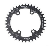 Besttoolifes Plato estrecho ancho 96BCD 32T 34T 36T 38T, para M7000 M8000 M9000 Bielas 7075 Aleación de aluminio Bicicleta Piezas (Negro-38T)