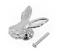 Besttoolifes Pomos de aleación de zinc para muebles, formas decorativas únicas para habitación de niños (plateado)