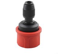 Besttoolifes Portabrocas eléctrico recargable sin escobillas, adaptador de liberación rápida para brocas hexagonales de 6,35 mm, herramienta de conversión compatible con taladros eléctricos con cable