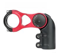 Besttoolifes Potencia Ajustable Bici 31.8mm Aleación 80mm Ángulo Variable | Ángulo ajustable -45° a 90°, aleación para resistencia, ideal MTB y ruta, 31.8mm estándar, 80mm longitud