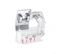 Besttoolifes Prensatelas de ancho ajustable para encuadernación, pie multifuncional para máquina de coser para bordes de tela 6290, accesorio de vástago bajo para máquina de coser doméstica