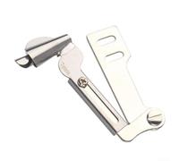 Besttoolifes Prensatelas de metal en espiral para máquinas de coser, herramienta de fijación de dobladillo para dobladillos enrollados, compatible con accesorios de máquinas de coser industriales (7