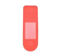 Besttoolifes Protector de pantalla de pantalla de salpicadero de silicona impermeable, compatible con Xiaomi 4 Pro/5/5 Pro/5 para Max, protección de pantalla de scooter eléctrico (rojo)