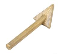 Besttoolifes Punta de repuesto para soldador de plástico de 80 W, boquilla de acero para materiales TPO PP TEO, punta de hierro de alta resistencia para reparación de parachoques de automóviles (20 mm