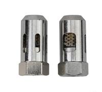 Besttoolifes Puntas de soldador de núcleo de calefacción de metal reemplazables para MT100 HS-1115K Gas Pen en forma de soldador Kit de soldadura de hierro antorcha plata 2 piezas