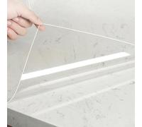 Besttoolifes Rollo de plástico transparente con parte trasera adhesiva, película transparente de 60 cm x 300 cm, protector de pared transparente, calcomanías de muebles impermeables para libros de