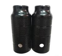 Besttoolifes Rueda de pie, 2 pedales de aleación de aluminio, antideslizantes, plegables, eje trasero, 110 x 38 mm/110 x 50 mm, para carretera de montaña, clavijas delanteras o traseras (2 unidades de