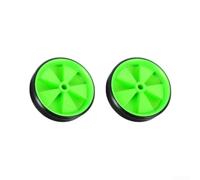 Besttoolifes Ruedas de entrenamiento para niños, par de ruedas auxiliares ajustables para bicicleta, revestimiento de goma, silenciosas y resistentes al desgaste, se adaptan a bicicletas infantiles de