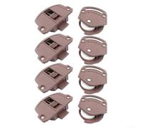 Besttoolifes Ruedas de puerta corredera para armario, rodillo de puerta corredera, ruedas de puerta corredera, rodillos de rollo de armario de muebles para armario de muebles (4 piezas)