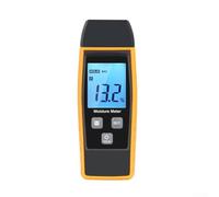 Besttoolifes RZ660 Medidor digital de humedad de madera con pantalla LCD grande, 4 modos para madera, ladrillo, cemento y mortero, probador de humedad portátil para construcción y