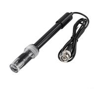 Besttoolifes Sonda de electrodo de pH BNC conector sensor de pH para reemplazo de medidor de pH, pruebas industriales, laboratorio de alta sensibilidad, rápida para respuesta 0-14 pH