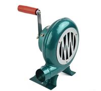 Besttoolifes Soplador centrífugo manual 120W Ventilador de baja presión Hierro fundido Construcción Taller BBQ Air Blower con carcasa de placa de acero (engranaje de hierro)