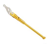 Besttoolifes Soporte ajustable de aluminio de una sola pierna para bicicletas plegables, ligero, para aleación mecanizada CNC, 135 g, 210 mm de longitud, compatible con modelos compactos británicos