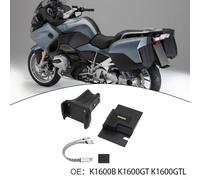 Besttoolifes Soporte de navegación GPS para motocicleta con soporte de cargador USB, construcción ABS, compatible con K1600B/K1600GT/K1600