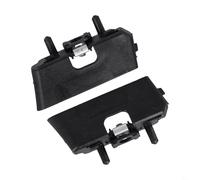 Besttoolifes Soporte de parachoques delantero, soporte de repuesto directo de plástico para Ram 1500 2009-2020, par izquierdo y derecho