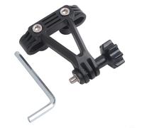 Besttoolifes Soporte de riel de asiento para cámaras de acción | Para clip de cámara de sillín de bicicleta compatible con Hero 12/11/10/9/8/7/6/5, para Insta360 | Bajo sillín y trasero