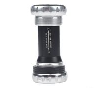 Besttoolifes Soporte inferior de rodamiento de bolas de cerámica Bb52 para bicicleta de carretera de montaña, aleación de aluminio 68-73 mm de ancho de la carcasa, diámetro del eje de 24 mm, juego de