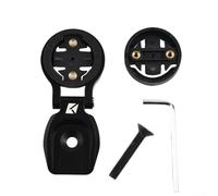 Besttoolifes Soporte para ordenador de bicicleta para Garmin, Syncros Fraser Ic Sl y Hixon Ic Sl, aleación de aluminio, soporte superior para auriculares y GPS, color negro