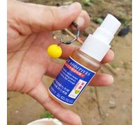Besttoolifes Spray aditivo para pesca de carpas aromatizadas para cebos de tierra y gránulos de 20 ml para atrayente potenciador para anzuelos, bolsas de PVA y mezclas para mejores peces (manzana)