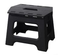 Besttoolifes Taburete plegable portátil de plástico resistente para exteriores con mango ergonómico, capacidad de 260 libras, asiento hexagonal, para camping, jardinería, hogar y oficina