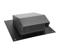 Besttoolifes Tapa de ventilación de techo de acero inoxidable para baño y cocina, ventilación extraíble para secadora con protector de malla, compatible con conductos de 4/6 pulgadas y ventilador de