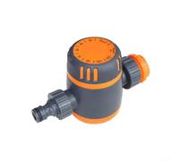 Besttoolifes Temporizador manual de cuenta regresiva para riego, temporizador de agua de grifo al aire libre, control de perilla giratoria de 0 a 120 minutos para aspersor de césped, sin batería