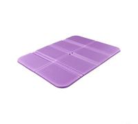 Besttoolifes The Purple XPE - Almohadilla de dormir de espuma para acampar y senderismo, ligera, plegable, para exteriores, 385 x 275 x 8 mm, desplegada, aislante térmico, cojín portátil para picnic