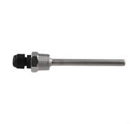 Besttoolifes Thermowell Brass 1/2 pulgada para rosca BSP G para sensor de temperatura, accesorio de calefacción y refrigeración impermeable, se adapta a sondas de hasta 6 mm de diámetro, rango de