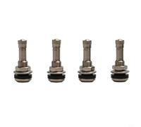 Besttoolifes TR416 - Vástagos de válvula atornillados de metal cromado sin cámara, paquete de 4 para agujeros de llanta de 0.453 y 0.625 pulgadas, núcleo de válvula alto incluido