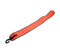 Besttoolifes Tubo de señal inflable con válvula de boya de 45 x 5 pulgadas, nailon 70d con superficies de sobrepresión para buceo para señalización de seguridad y visibilidad bajo el agua