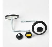 Besttoolifes Tuercas autobloqueantes de luz intermitente, rodamientos silenciosos para niños de 12, 14, 16, 18 o 20 pulgadas, par de estabilizadores personalizables de acero al carbono más