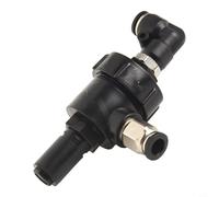 Besttoolifes Válvula de escape rápido para cambiador de neumáticos, accesorio de válvula de descarga de codo de una sola vía para equipos de taller automotriz y equilibradores de ruedas (A)