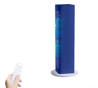 Besttoolifes Ventilador de aire acondicionado inalámbrico montado en la pared, instalación sin perforación, carga inalámbrica, refrigeración de eficiencia energética para cocina, dormitorio, oficina