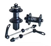 Besttoolsifes - Juego de bujes de bicicleta delanteros de 100 mm y traseros de 135 mm, 28/32 horas sellados para HG 11/12 velocidades, aleación de aluminio, freno de disco de liberación rápida