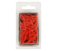 Bestvisse 20/50 señuelos de pesca suaves para lubina, señuelos suaves para natación, lombrices de tierra, cebos falsos y realistas, señuelos artificiales de gusano