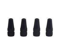 Bestvisse 4 tapones de aleación de aluminio para válvulas de neumáticos de bicicleta, tapas de polvo de aire, tapas de válvulas para bicicletas de montaña y carretera