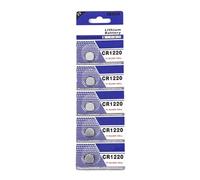 Bestvisse 5/10 pilas de botón CR1220 de 3 V para suministro remoto de reloj